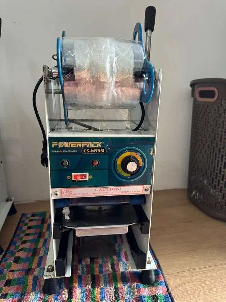 Mesin cup sealer second merk powerpack