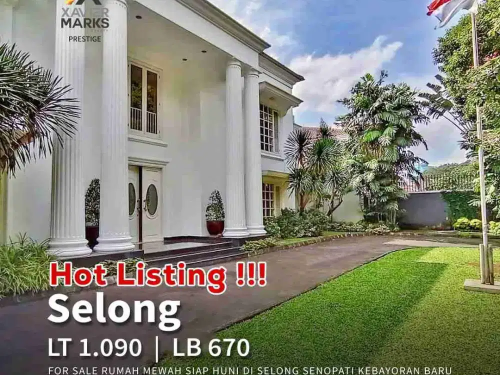 TURUN HARGA
FOR SALE
RUMAH MEWAH SIAP HUNI
DI SELONG SENOPATI KEBAYORAN BARU
SHM
Luas Tanah 1.090m2 ( fisik 1.220m2 )
Luas Bangunan 670m2
Bangunan 2 Lantai
Kamar Tidur 6 KT (2 dibawah, 4 diatas)
Kamar Mandi 6 KM
Private Swimming Pool
PLN 30000watt
Air Jet