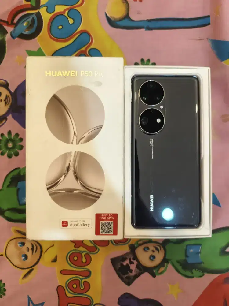 Huawei P50 Pro 8/256gb resmi likenew