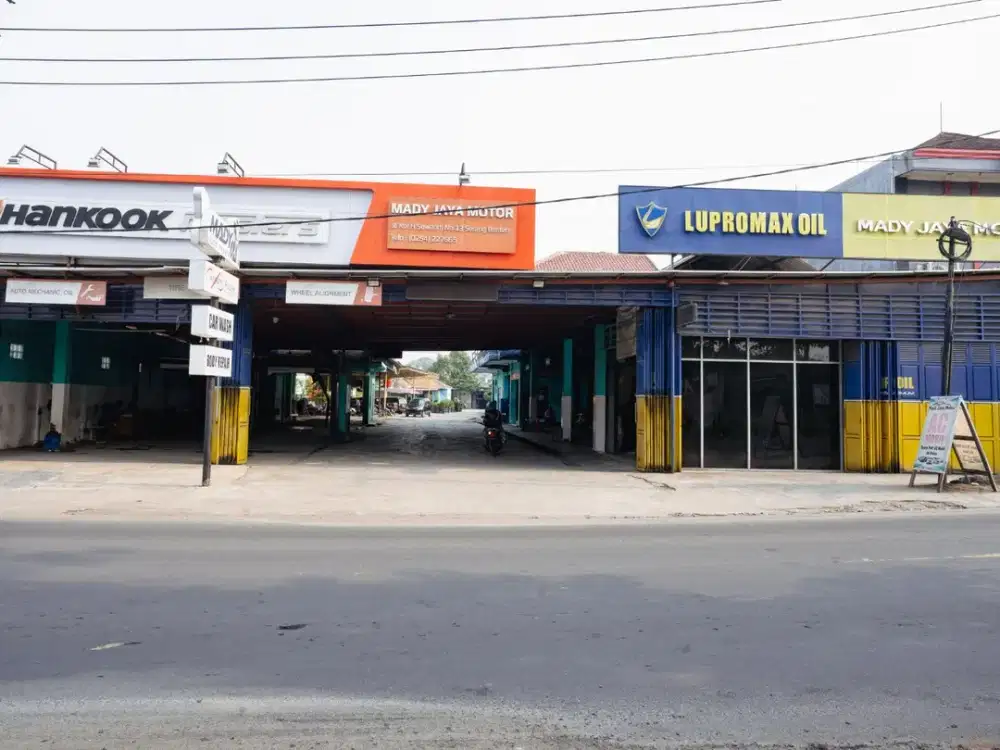 Dijual Bengkel Strategis 3.081 m² di Pusat Kota Serang – Cocok Usaha & Investasi