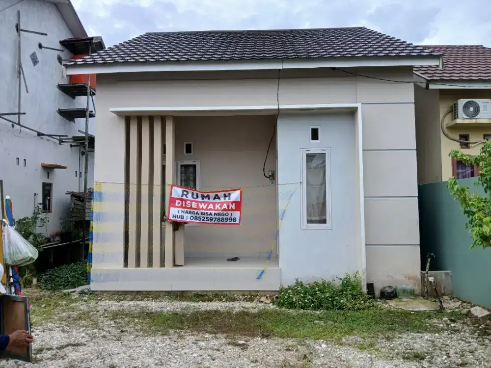 Disewakan/dikontrakan Rumah Tipe 54-dekat Univ.ULM + dekat dg kuliner2