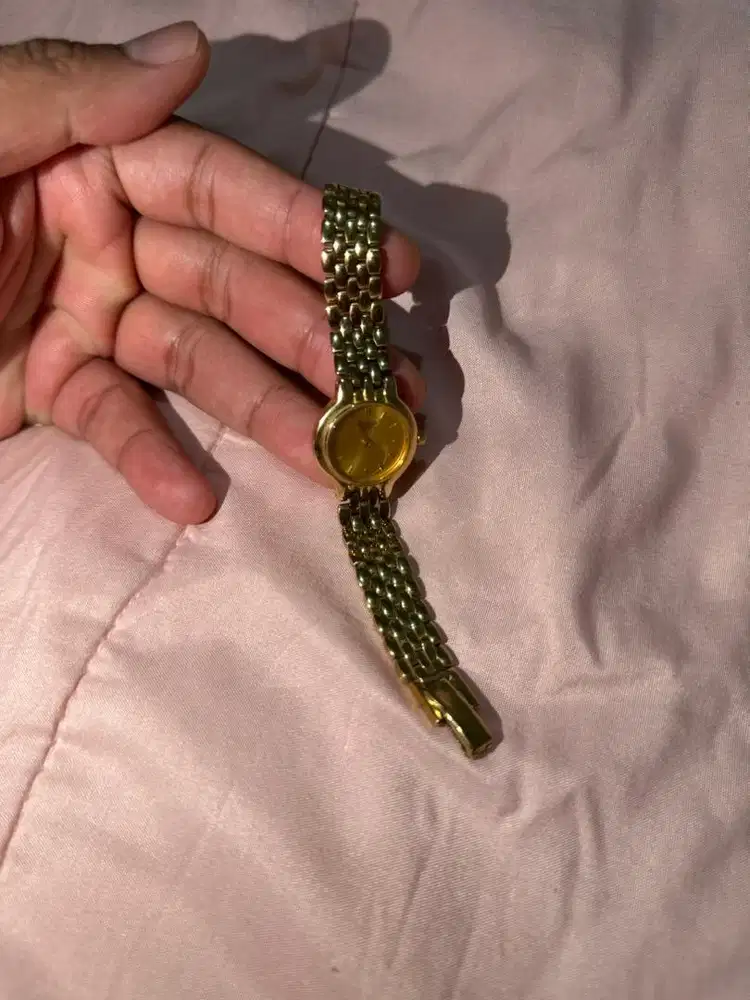 Jam Tangan Warna Gold Emas Citizen Vintage Jadul