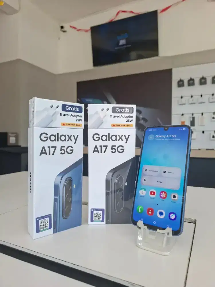 JUAL CEPAT HP SAMSUNG A17 5G 8/256 GARANSI RESMI ORI NEW MASIH SEGEL