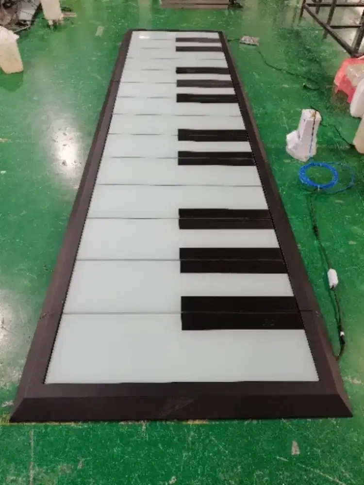Led piano dance floor interaktif indoor outdoor