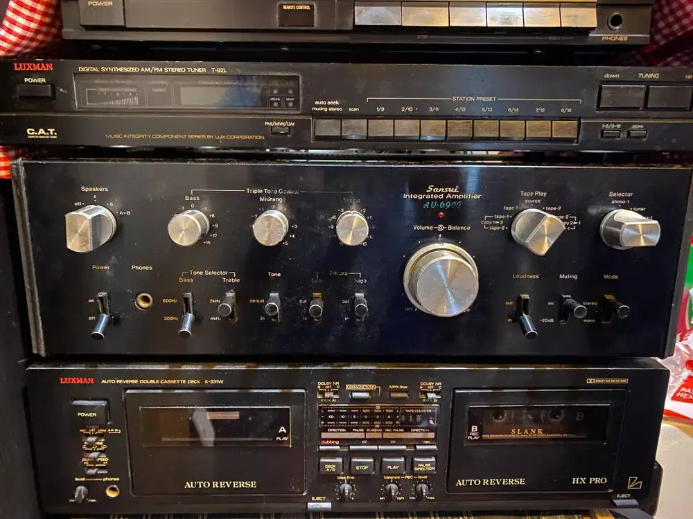 Amplifier Sansui AU 6900 amply audio IZUMI Japan