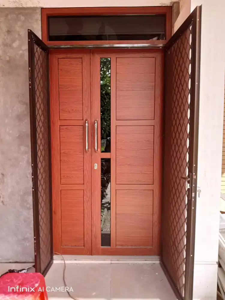 Jasa Pasang Partisi Plafon Gypsum + Kusen Jendele Aluminium Alumunium