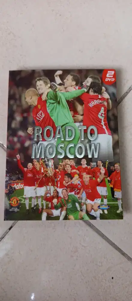 DVD Manchester United The Champions League Final&Road To Moscow