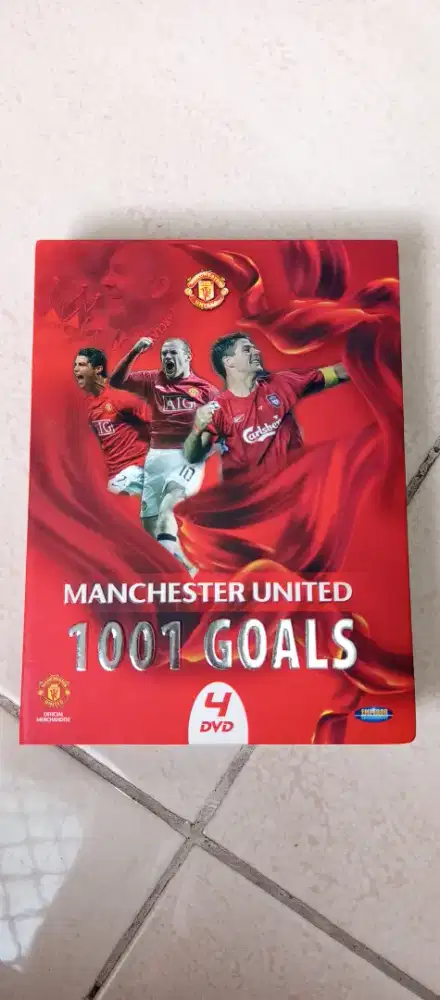 DVD Original Manchester United 1001 Goals (4 Disc)