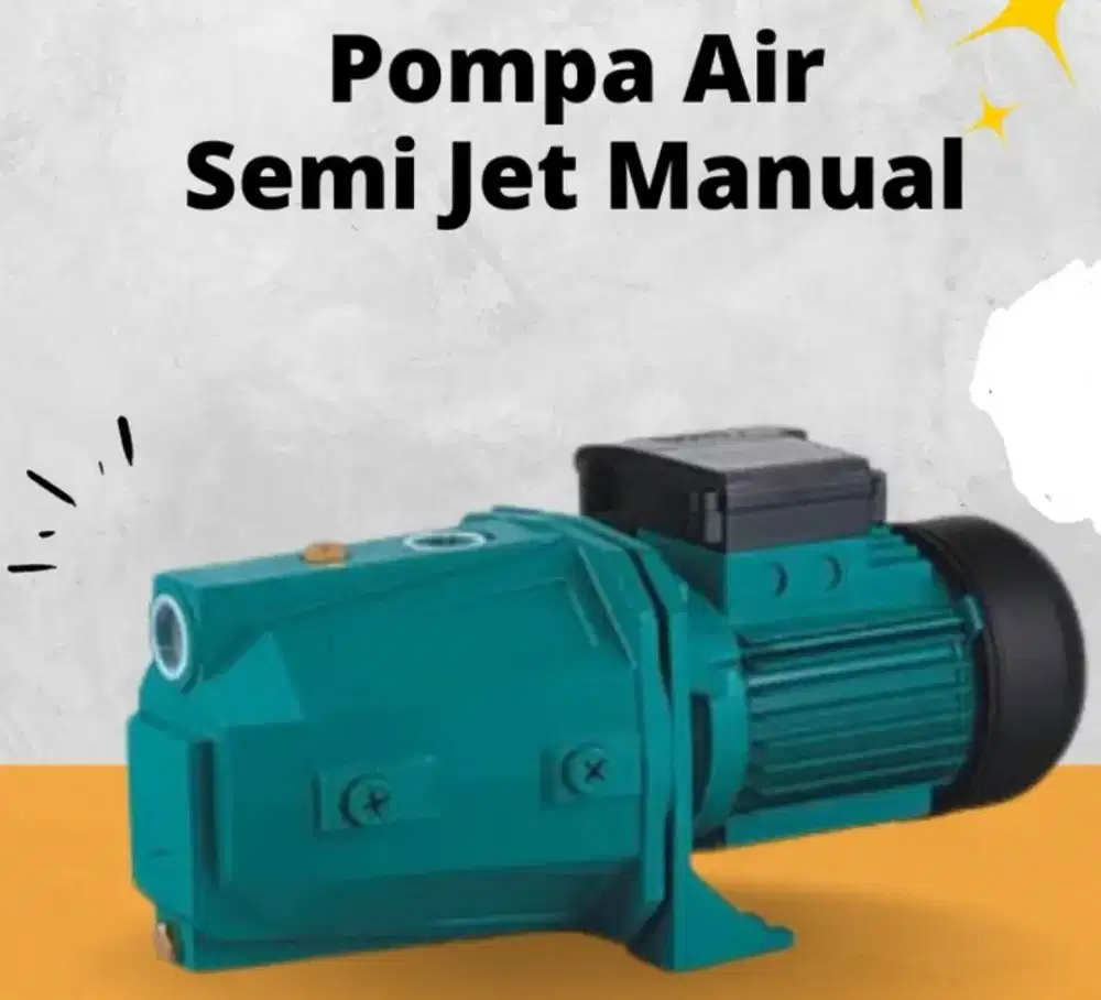 Mesin pompa air semi jet tempur