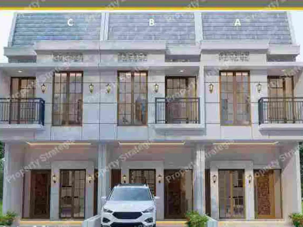 rumah townhouse Klender jakarta timur shm dekat tol stasiun