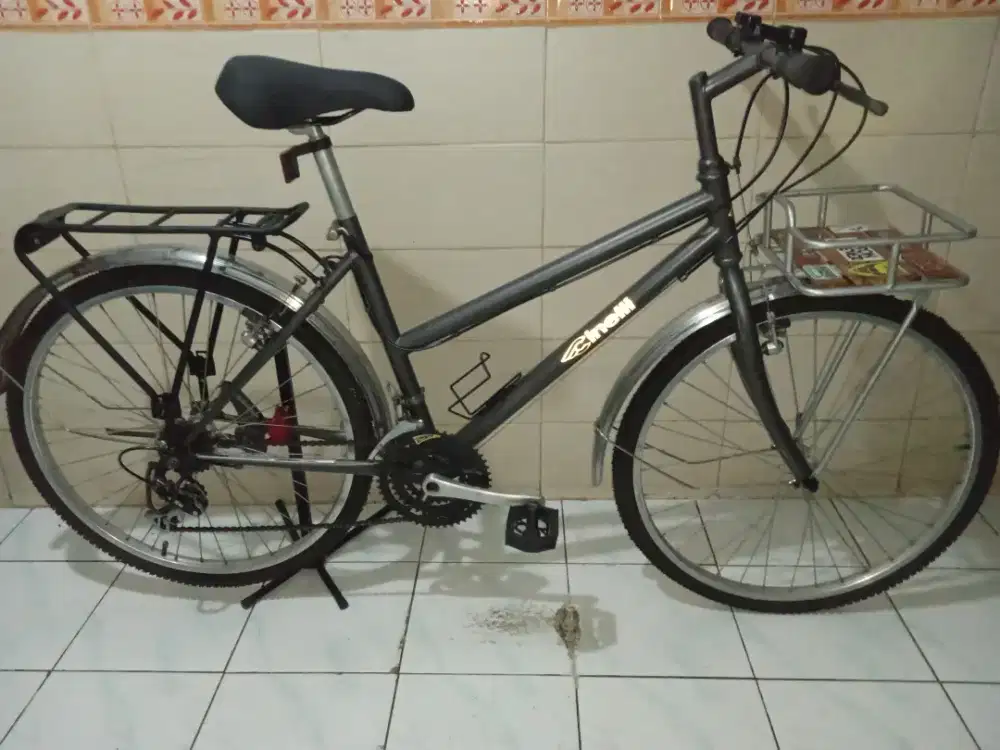 Sepeda vintage lady commuter