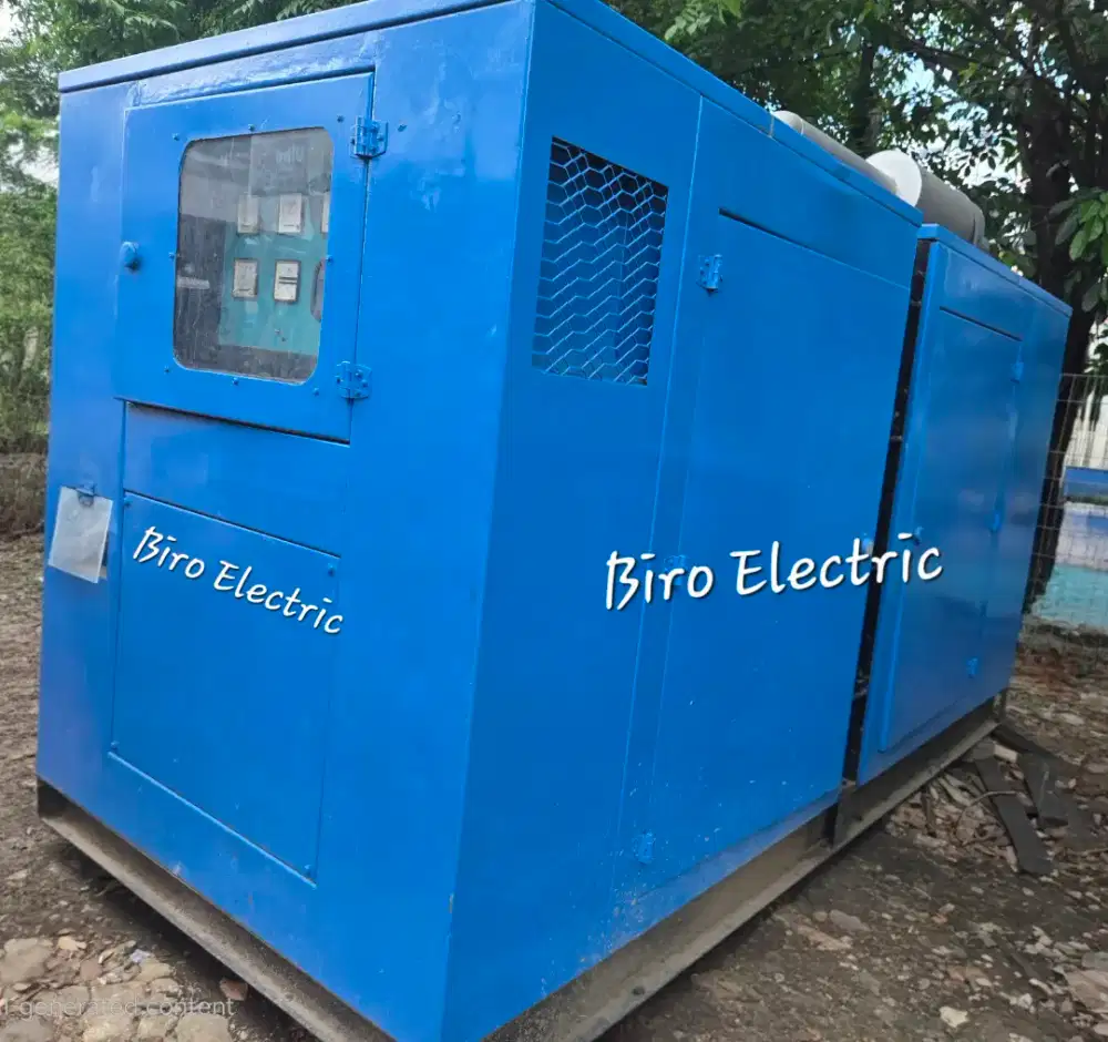 Dijual mesin genset 400 kva Mercy Silent type