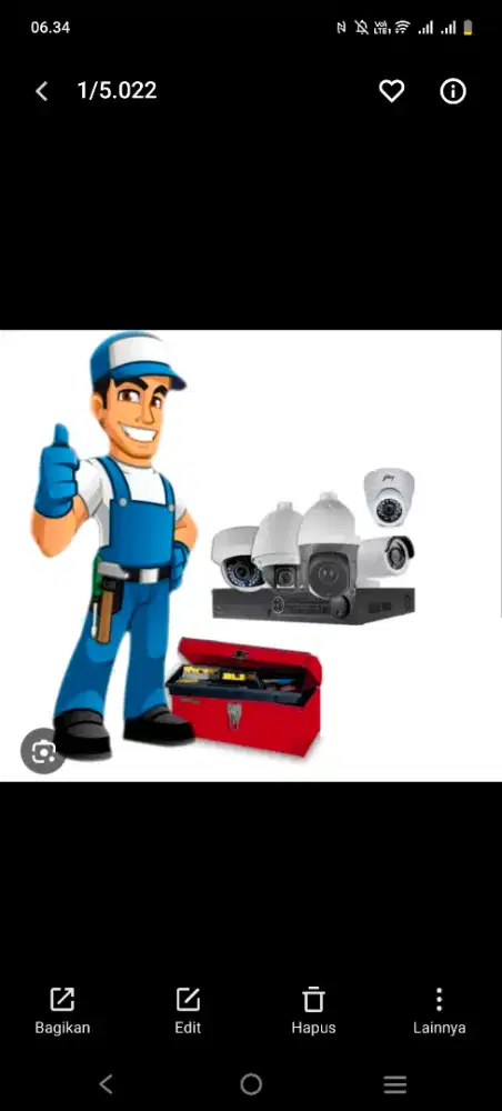 Di butuhkan teknisi jaringan dan cctv