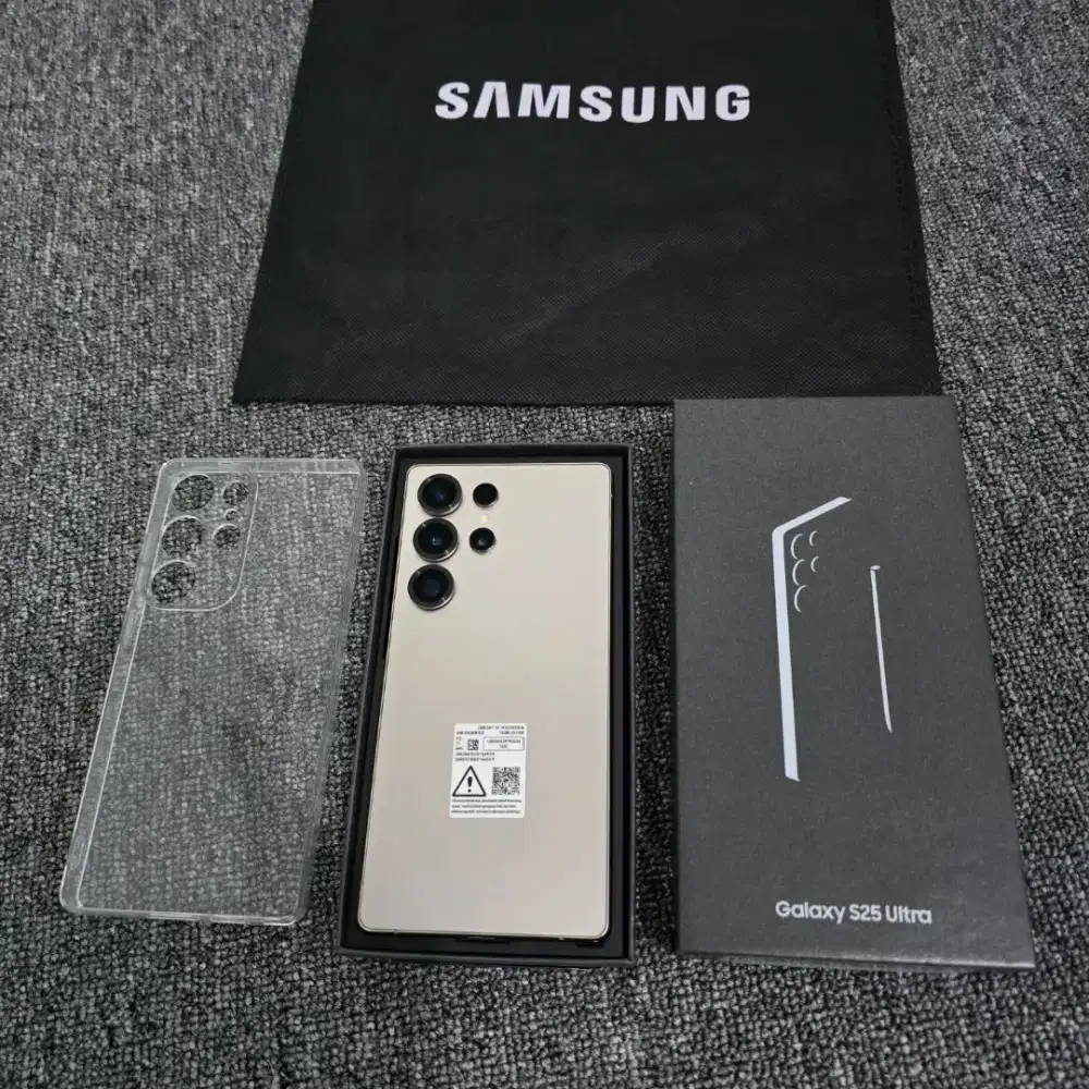 Samsung S25 ultra Ram 12/512GB Garansi resmi