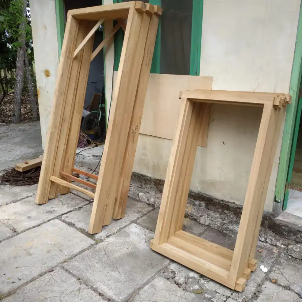 Kusen pintu dan jendela kayu jati berkualitas