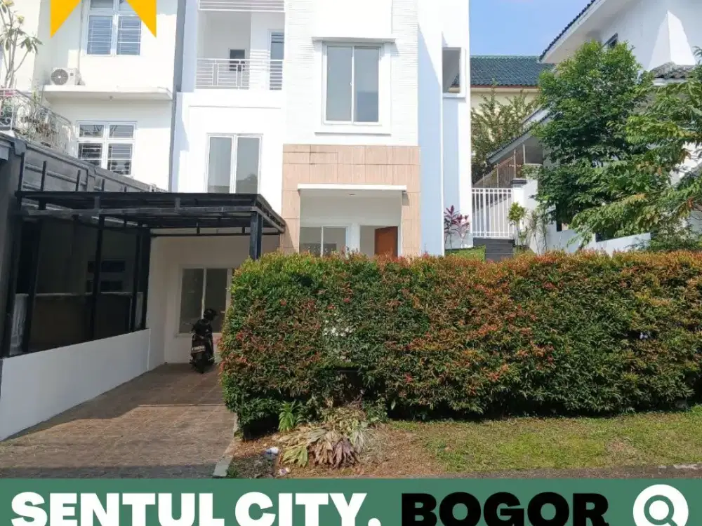 Rumah dijual Murah 3 Lantai Sentul City, 5 Kamar, SHM