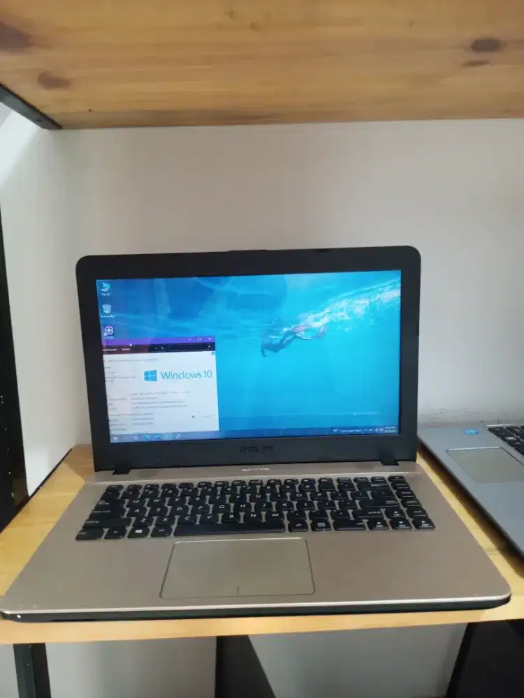 Asus X441NA intel Celeron N3350 RAM 4GB HDD 500GB layar 14inch 3 jam