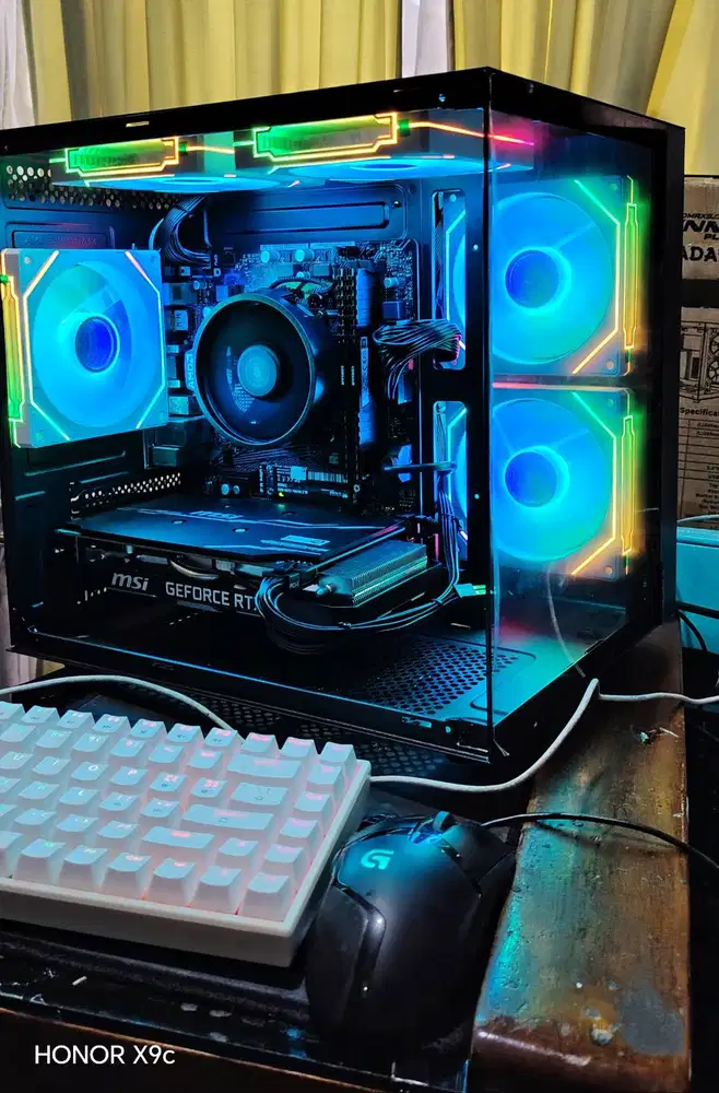 CPU Gaming dan Desain Ryzen5 3500X 16Gb Kit DDR4 RTX2060 6Gb DDR6