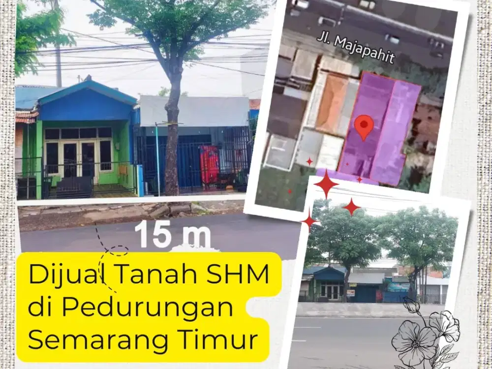 Rumah Lama Hitung Tanah Saja Jalan Majapahit Pedurungan Semarang
