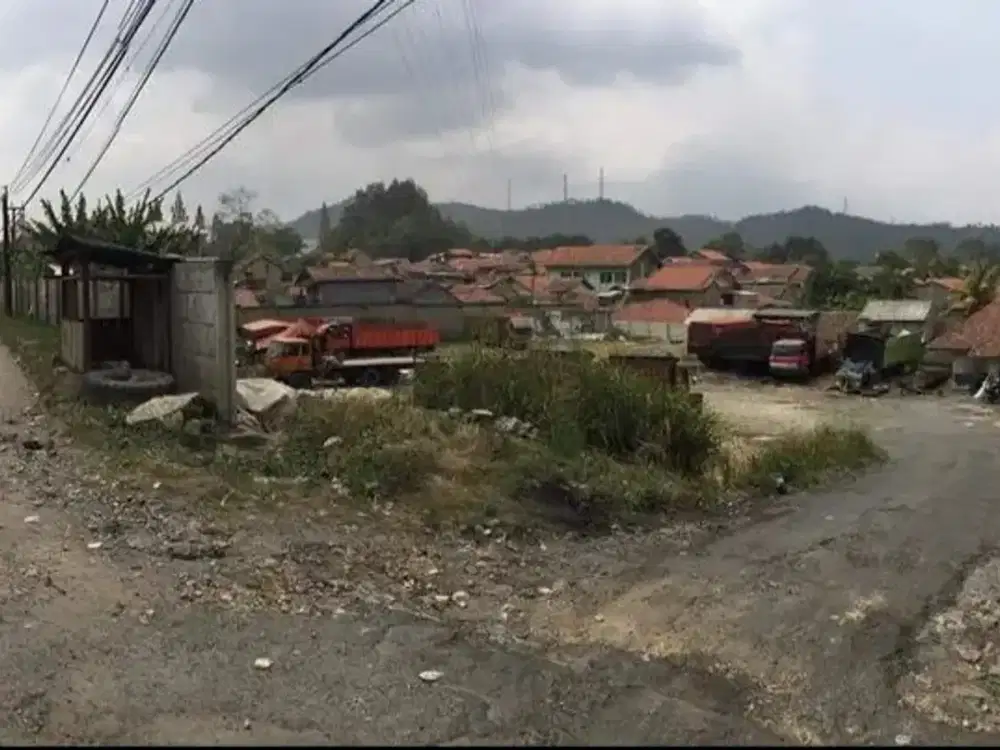 Dijual Tanah Kosong Cocok Untuk Usaha Area Jalan Ciburuy Padalarang