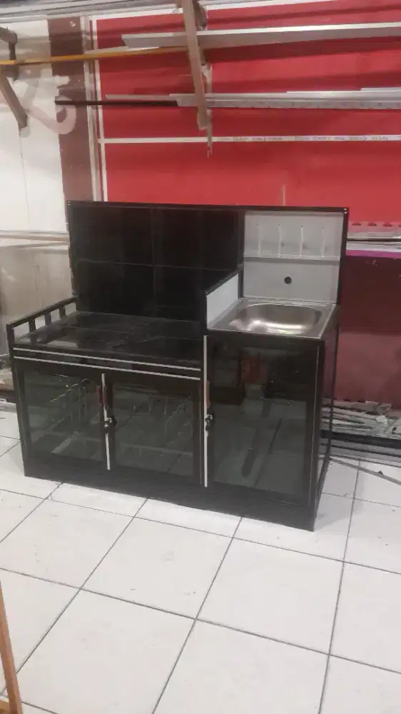 Meja kompor wastafel exclusive