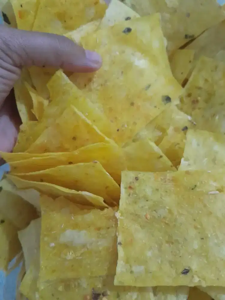 KERUPUK OPAK PETAK MENTEGA MENTAH 1 KG