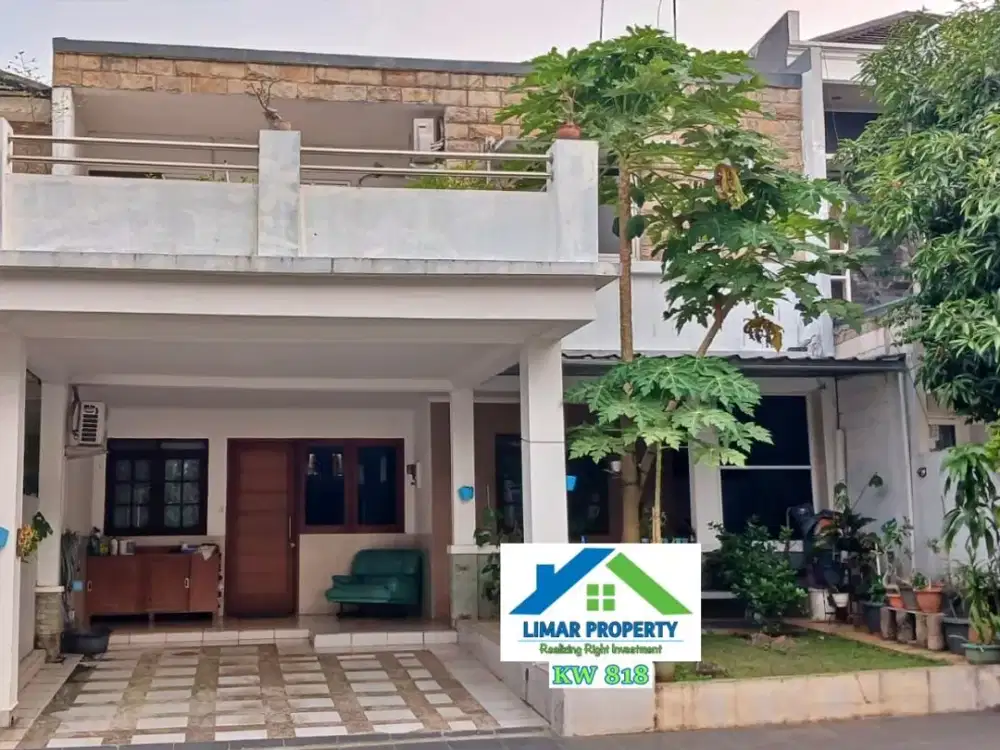 Rumah 2,5 Lantai Siap Huni Turun Harga di Kota Wisata Cibubur