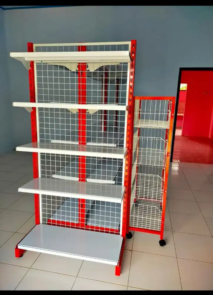 Rak Minimarket Rak gondola rak display