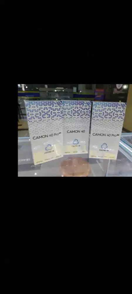 Tecno camon 40 256gb ram 8gb pro garansi resmi
