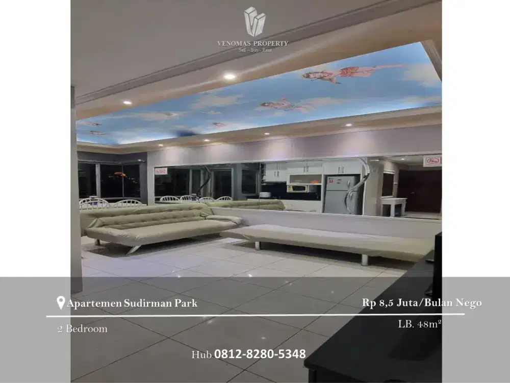 Disewakan Apartement Sudirman Park High Floor 2BR Furnished Tower A