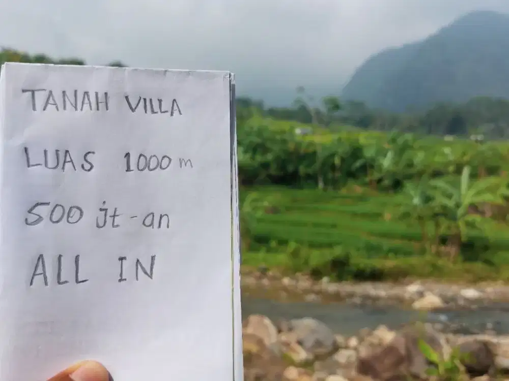 Kavling Vila Luas 1000 Meter Legalitas SHM Akses Jalan Wisata Puncak 2