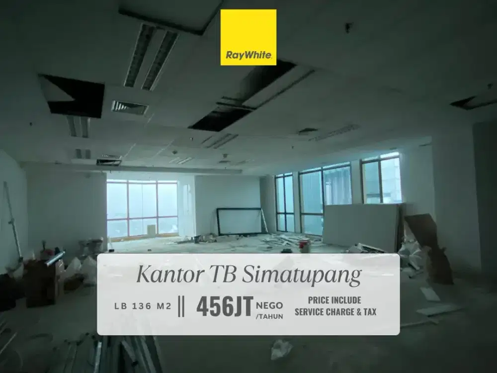 Disewakan Murah! Office Space di TB Simatupang, Jakarta Selatan
