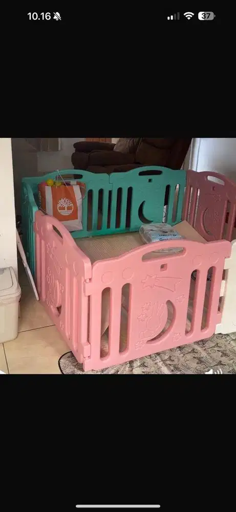 Pagar anak/bayi kokoh bisa dilipat