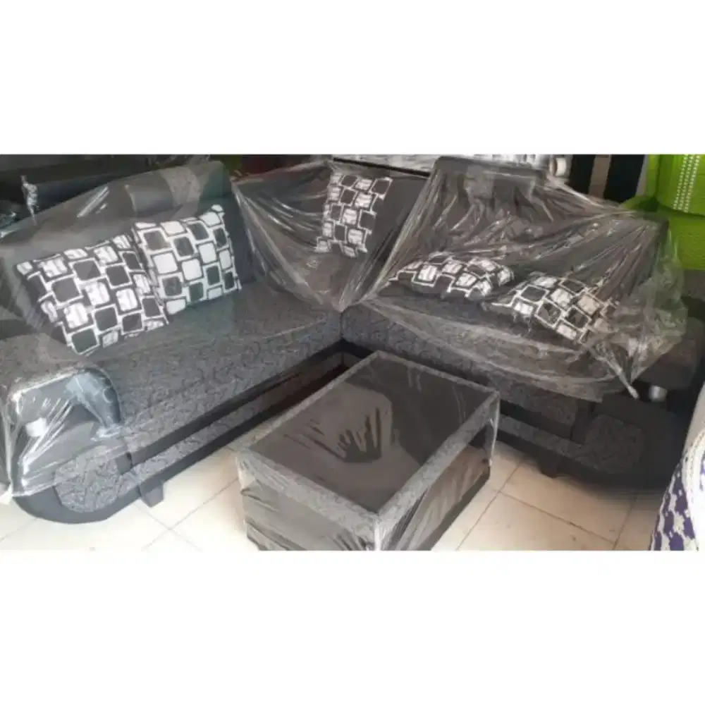 sofa L+meja Lengkong
