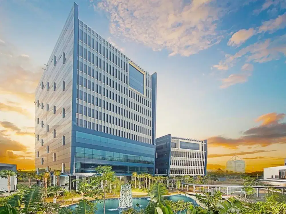 SEWA RUANG KANTOR GEDUNG INDY BINTARO OFFICE PARK TANGERANG SELATAN