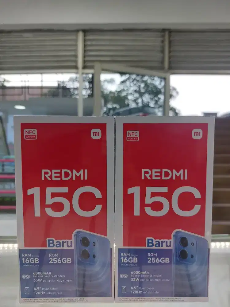 REDMI 15C RAM 6/128 & 8/256 GARANSI RESMI