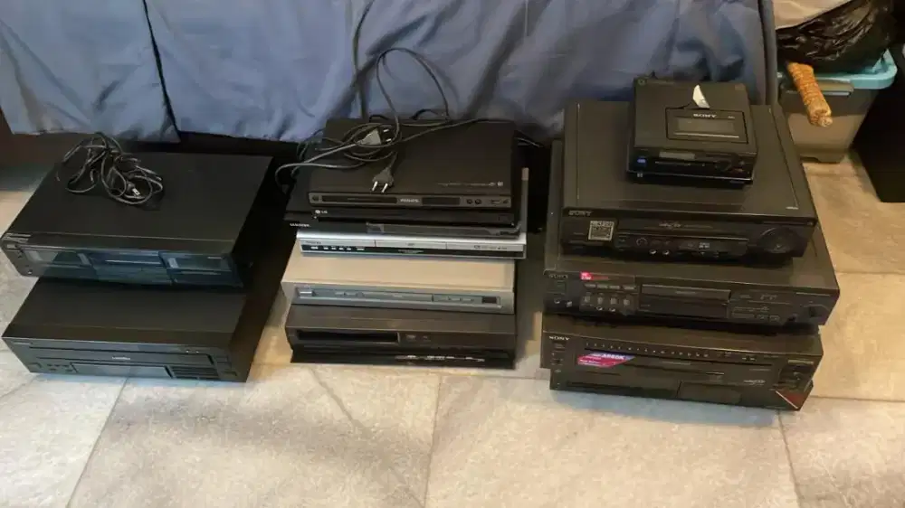 Laser Disc, vcd, dvd