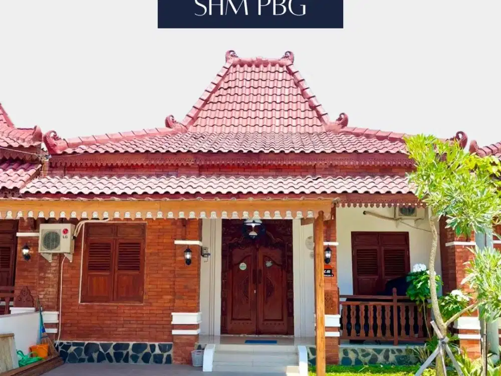 Rumah Joglo Menawan Harga Spesial Termurah Akhir Tahun di Jogja