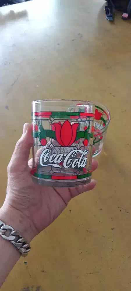 Gelas Enjoy Coca Cola Antik