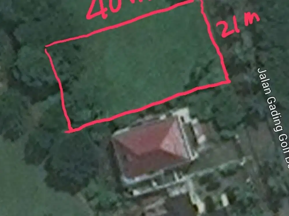 Dijual Kavling Paramount Hill Golf Gading Serpong Dengan View Golf