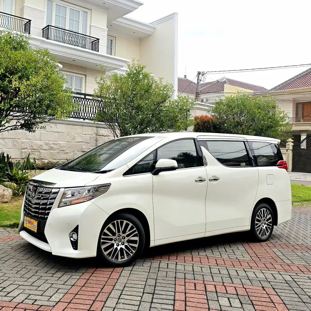 Km 36.000 Toyota Alphard G 2.5 AT 2017