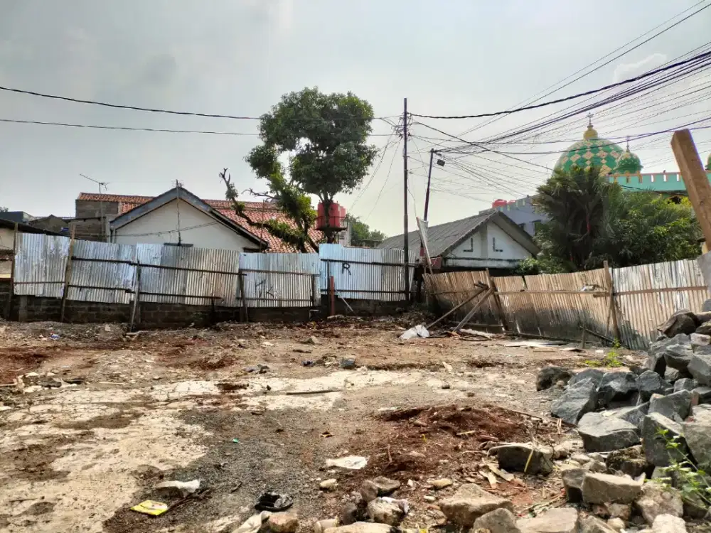 Jual Cepat kavling Siap bangun -Strategis di Pasar Rebo Jakarta Timur