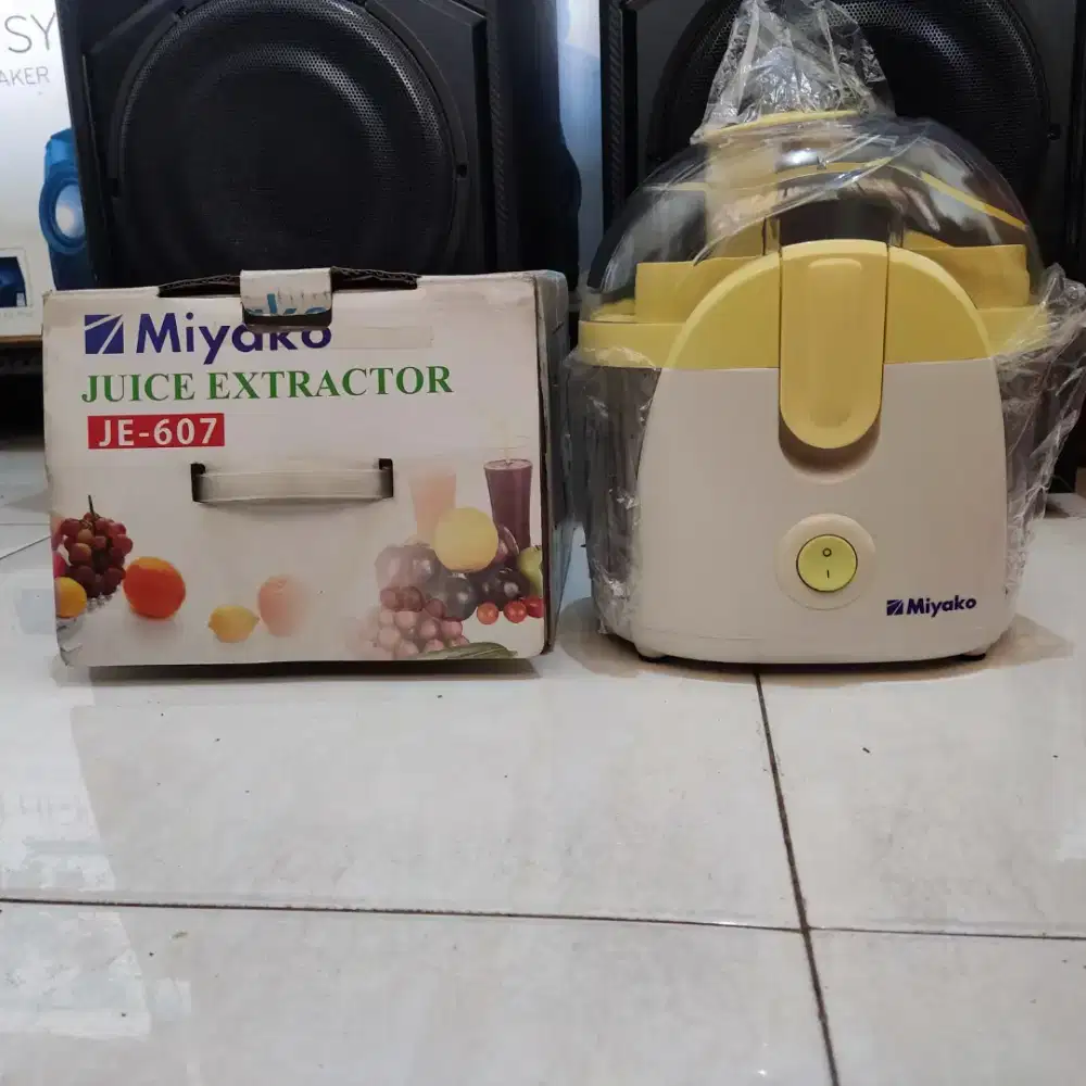 Mesin Juicer Jus BUAH SAYUR MIYAKO BARU