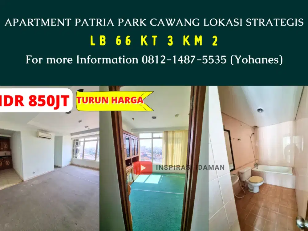 Apartment Patria Park Cawang Lokasi Srategis