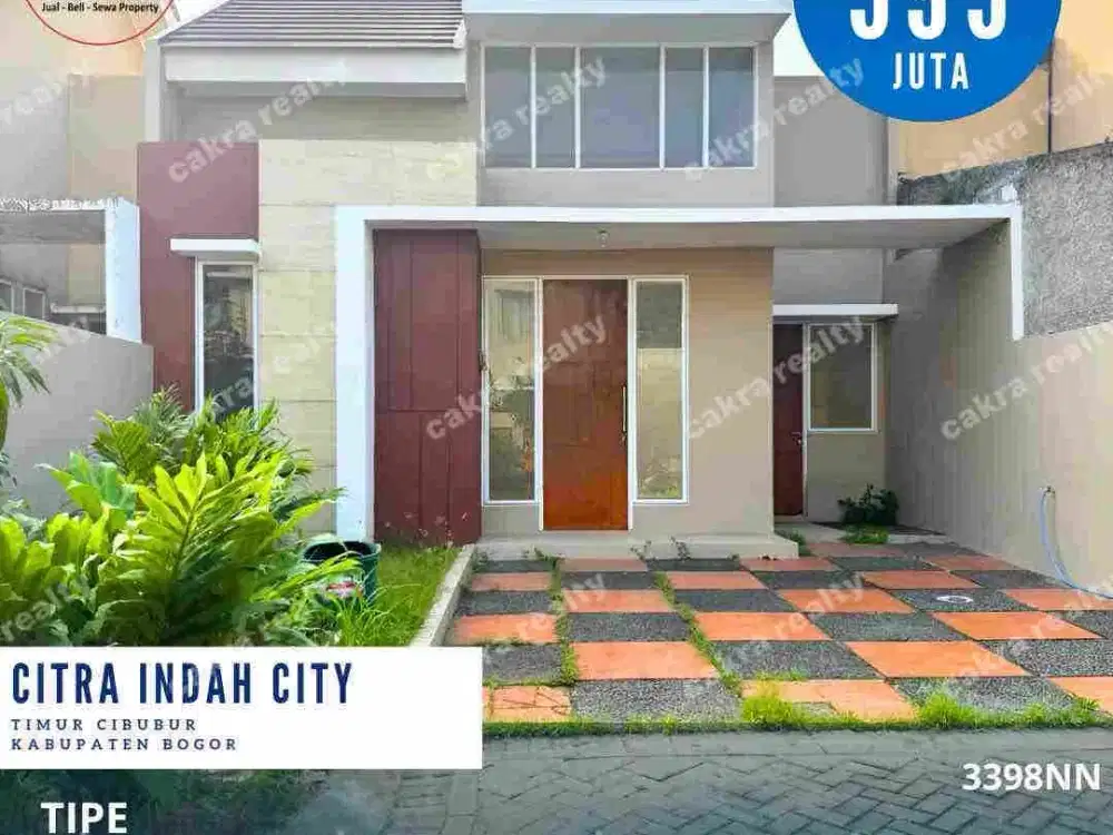 Du jual Rumah murah di citra indah city jonggol