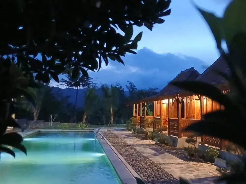 Investasi Villa Furnish Dengan Pemandangan Pegunungan, Magelang.