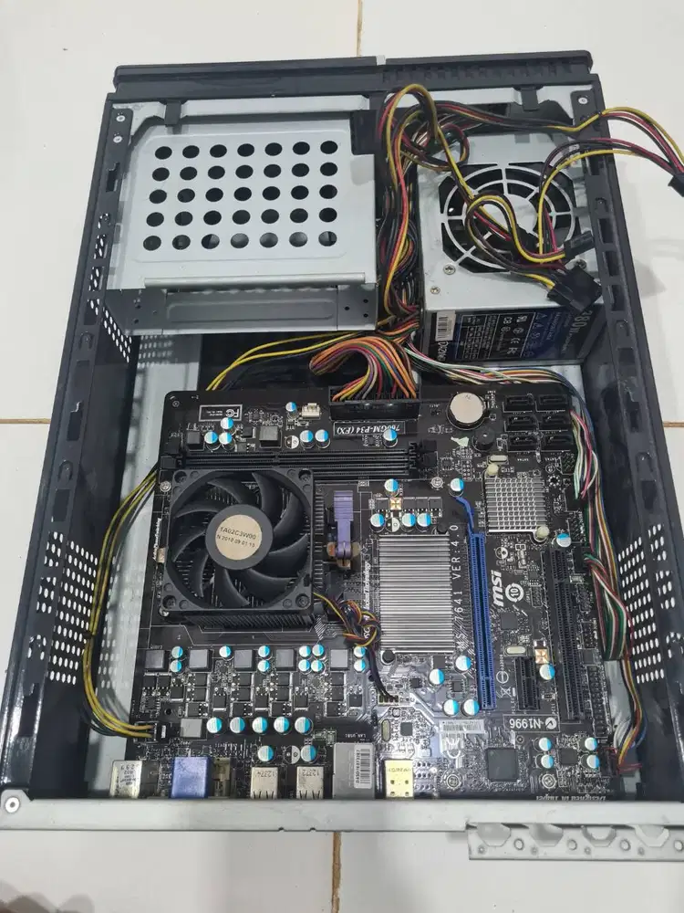 PC CPU Komputer Rakitan MSI AMD