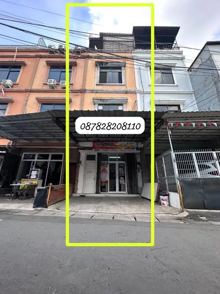 DIJUAL RUKO 4 LANTAI – KEBAYORAN BARU, JAKSEL BISA UNTUK KOS2AN