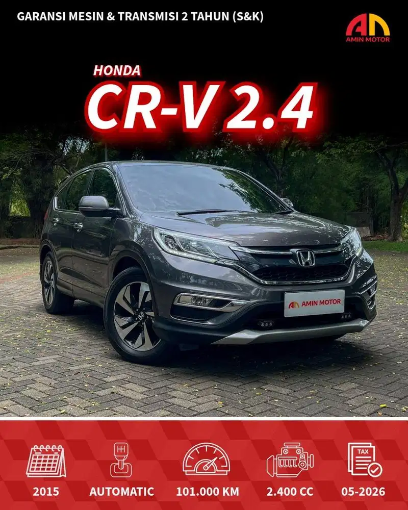Honda CRV 2.4 A/T 2015 Non Prestige Facelift