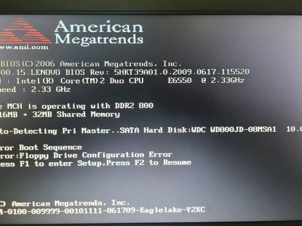 PC Lenovo ThinkChentre A58